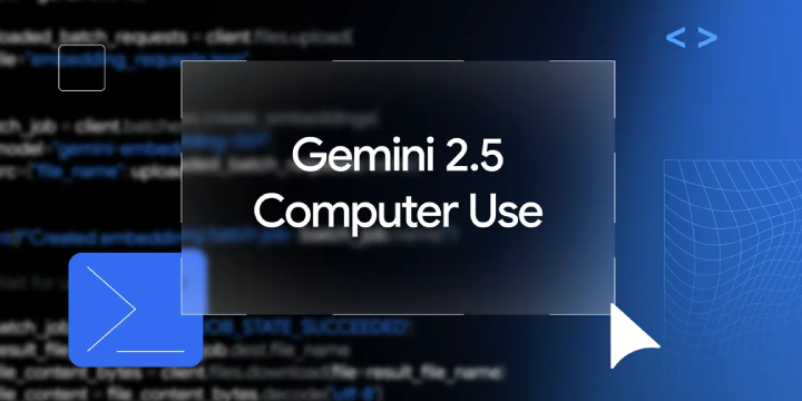 Gemini 2.5 Computer Use model